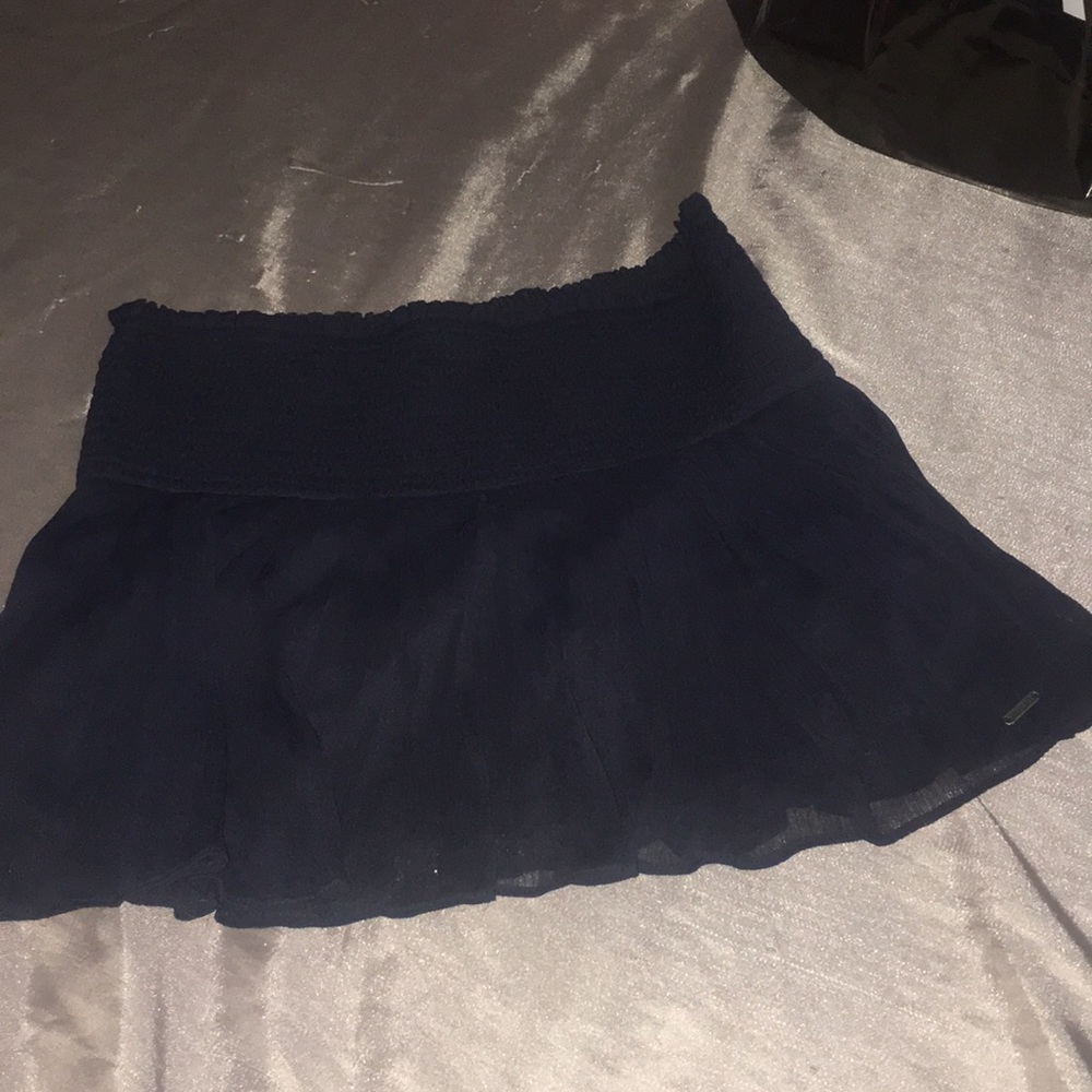 Navy miniskirt from Hollister